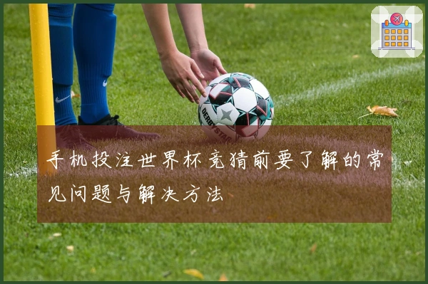 手机投注世界杯竞猜前要了解的常见问题与解决方法