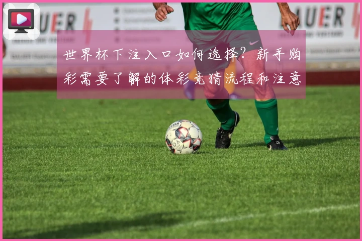 世界杯下注入口如何选择？新手购彩需要了解的体彩竞猜流程和注意事项